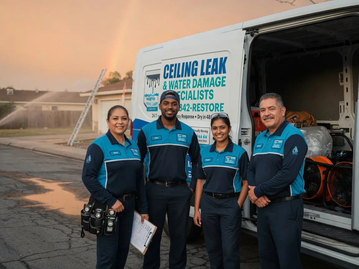 Ceiling Leak Cleanup company in Olin, NC