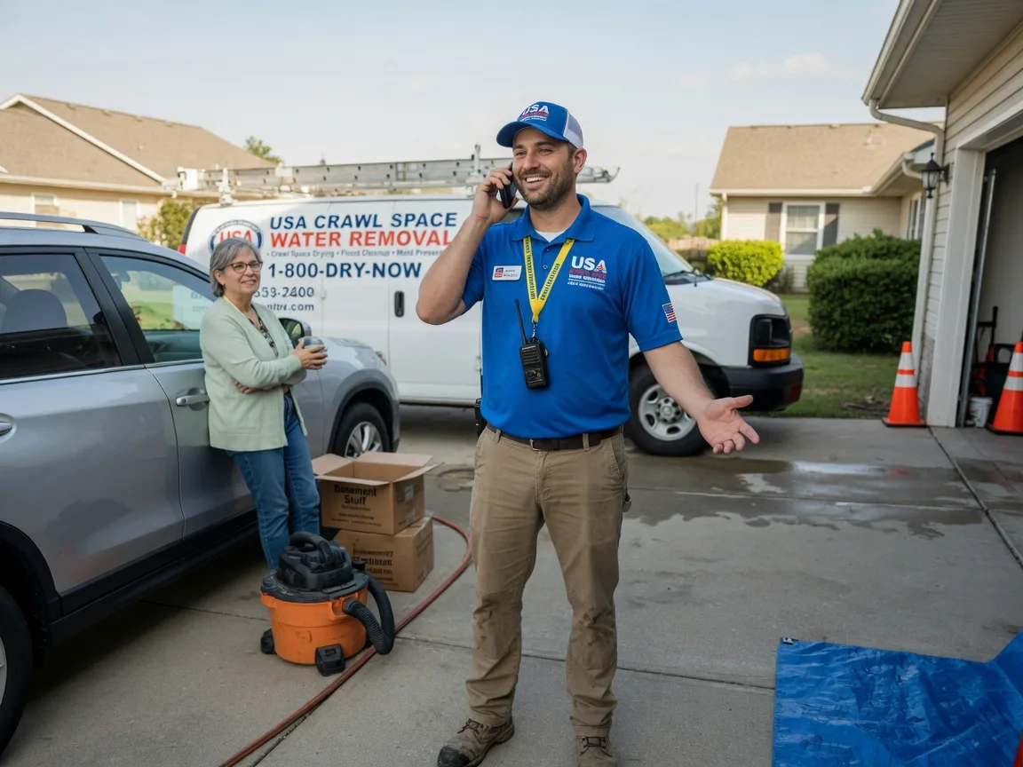 Crawl Space Water Removal Olin, NC FAQs